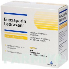 ЕНОКСАПАРИН (ENOXAPARIN) 6000 МО 60 мг/0,6 мл розчин 24 шт - Еноксапарин VENIPHARM