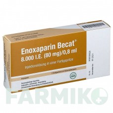 ЭНОКСАПАРИН (ENOXAPARIN) 8000 МЕ 80 мг/0,8 мл раствор 2 шт - Эноксапарин ROVI