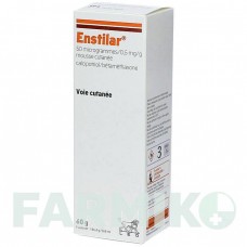 ЭНСТИЛАР (ENSTILAR) 50 мкг/г + 0,5 мг/г пена 2x60 г - Кальципотриол, Бетаметазон 1 4 U PHARMA