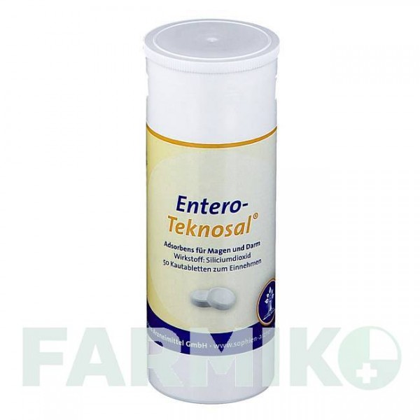 ЭНТЕРО ТЕКНОСАЛ (ENTERO TEKNOSAL) таблетки 300 шт - Диоксид кремния SOPHIEN