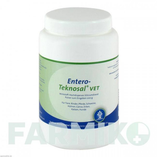 ЕНТЕРО ТЕКНОСАЛ (ENTERO TEKNOSAL) порошок 200 г - Діоксид кремнію SOPHIEN