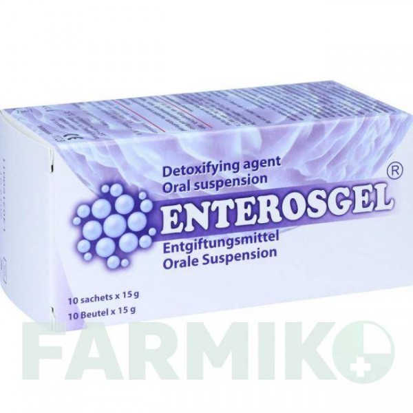 ЭНТЕРОСГЕЛЬ (ENTEROSGEL) гель 10x15 г - Активные вещества ACA MULLER-ADAG PHARMA