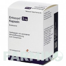 ЭНТОКОРТ (ENTOCORT) капсулы 100 шт - Будесонид EMRA-MED