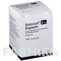 ЕНТОКОРТ (ENTOCORT) капсули 100 шт - Будесонід ORIFARM