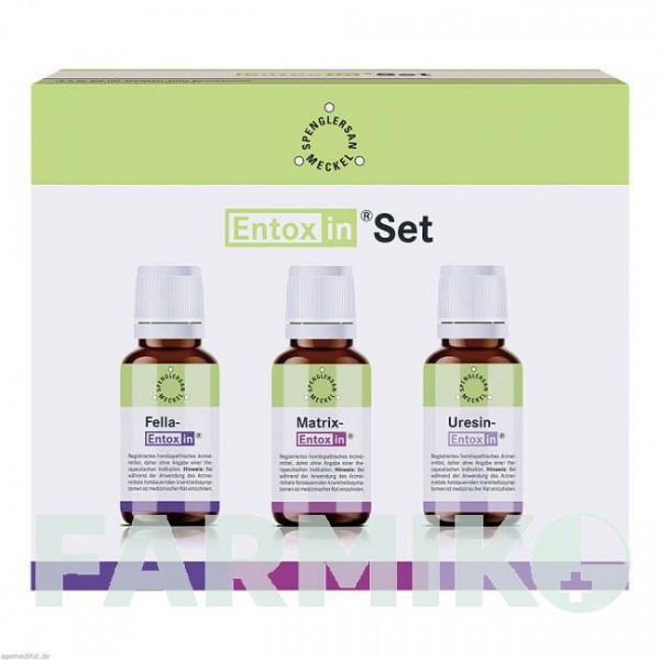 ЕНТОКСИН (ENTOXIN) краплі 3x50 мл - Гомеопатія SPENGLERSAN