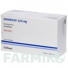 ЭНВАРСУС (ENVARSUS) 0,75 мг таблетки 90 шт - Такролимус ORIGINALIS