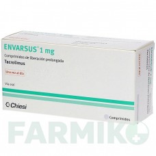 ЕНВАРСУС (ENVARSUS) 1 мг таблетки 90 шт - Такролімус EUROPEAN PHARMA