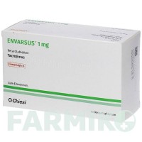 ЕНВАРСУС (ENVARSUS) 1 мг таблетки 90 шт - Такролімус ORIGINALIS