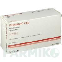 ЕНВАРСУС (ENVARSUS) 4 мг таблетки 30 шт - Такролімус KOHLPHARMA