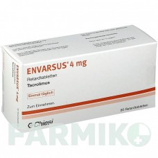 ЕНВАРСУС (ENVARSUS) 4 мг таблетки 30 шт - Такролімус ORIFARM