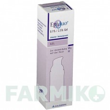 ЭПИДУО (EPIDUO) 0,1%/2,5% гель 60 г - Адапален, Бензоил пероксид GALDERMA