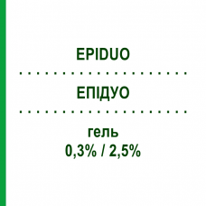 ЭПИДУО (EPIDUO) 0,3%/2,5% гель 45 г - Адапален, Другое GALDERMA