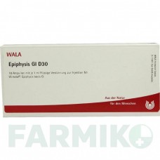 ЭПИФИЗИС (EPIPHYSIS) D 30 ампулы 10x1 мл - Гомеопатия WALA HEILMITTEL
