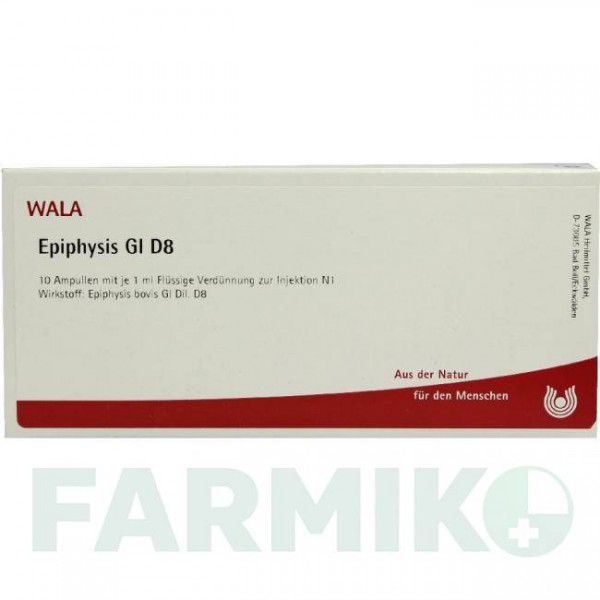 ЕПІФІЗИС (EPIPHYSIS) D 8 ампули 10x1 мл - Гомеопатія WALA HEILMITTEL