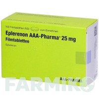 ЕПЛЕРЕНОН (EPLERENON) 25 мг таблетки 20 шт - Еплеренон AAA - PHARMA