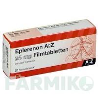 ЕПЛЕРЕНОН (EPLERENON) 25 мг таблетки 20 шт - Еплеренон ABZ PHARMA