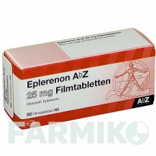 ЕПЛЕРЕНОН (EPLERENON) 25 мг таблетки 50 шт - Еплеренон ABZ PHARMA
