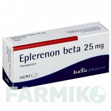 ЭПЛЕРЕНОН (EPLERENON) 25 мг таблетки 50 шт - Эплеренон BETAPHARM