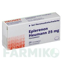 ЕПЛЕРЕНОН (EPLERENON) 25 мг таблетки 20 шт - Еплеренон HEUNET PHARMA