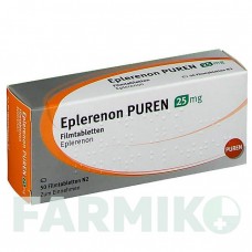 ЭПЛЕРЕНОН (EPLERENON) 25 мг таблетки 50 шт - Эплеренон PUREN PHARMA
