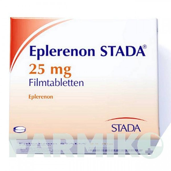 ЕПЛЕРЕНОН (EPLERENON) 25 мг таблетки 20 шт - Еплеренон STADAPHARM