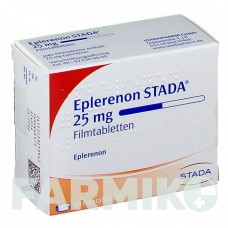 ЭПЛЕРЕНОН (EPLERENON) 25 мг таблетки 50 шт - Эплеренон STADAPHARM