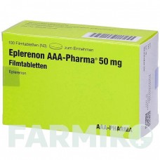 ЕПЛЕРЕНОН (EPLERENON) 50 мг таблетки 100 шт - Еплеренон AAA - PHARMA