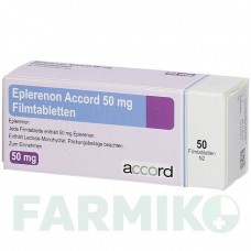ЕПЛЕРЕНОН (EPLERENON) 50 мг таблетки 50 шт - Еплеренон ACCORD HEALTHCARE