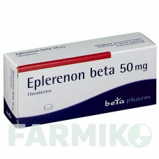 ЭПЛЕРЕНОН (EPLERENON) 50 мг таблетки 20 шт - Эплеренон BETAPHARM