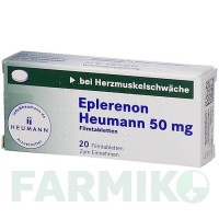 ЕПЛЕРЕНОН (EPLERENON) 50 мг таблетки 20 шт - Еплеренон HEUMANN PHARMA