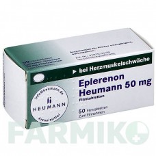 ЭПЛЕРЕНОН (EPLERENON) 50 мг таблетки 50 шт - Эплеренон HEUMANN PHARMA