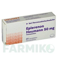 ЕПЛЕРЕНОН (EPLERENON) 50 мг таблетки 20 шт - Еплеренон HEUNET PHARMA