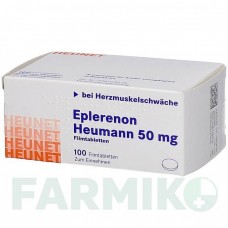 ЕПЛЕРЕНОН (EPLERENON) 50 мг таблетки 100 шт - Еплеренон HEUNET PHARMA
