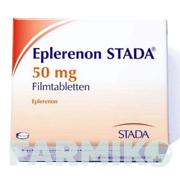 ЕПЛЕРЕНОН (EPLERENON) 50 мг таблетки 20 шт - Еплеренон STADAPHARM