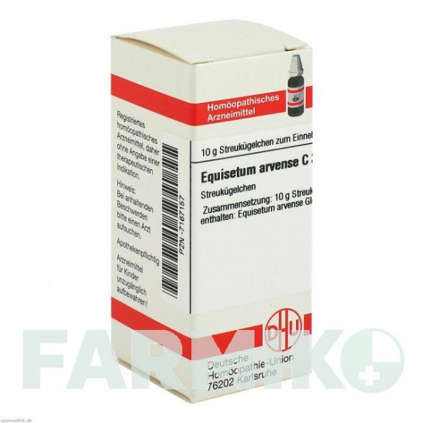 ЭКВИЗЕТУМ АРВЕНСЕ (EQUISETUM ARVENSE) C 30 глобули 10 г - Гомеопатия DHU