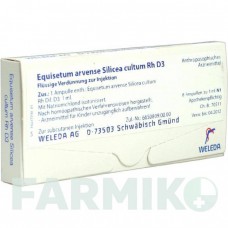 ЕКВІЗЕТУМ АРВЕНСЕ (EQUISETUM ARVENSE) D 3 ампули 8 шт - Гомеопатія WELEDA