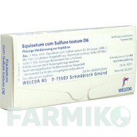 ЭКВИЗЕТУМ КУМ (EQUISETUM CUM) D 6 ампулы 8x1 мл - Гомеопатия WELEDA