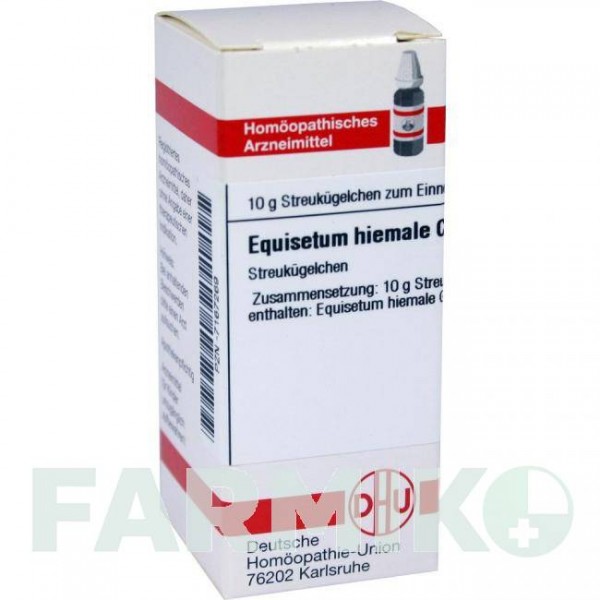 ЭКВИЗЕТУМ ХИМАЛЕ (EQUISETUM HIEMALE) C 30 глобули 10 г - Гомеопатия DHU