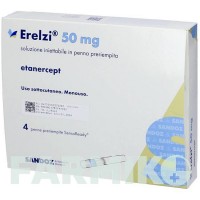 ЕРЕЛЗІ (ERELZI) 50 мг розчин 4 шт - Етанерцепт 1 0 1 CAREFARM