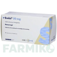 ЕРЕЛЗІ (ERELZI) 50 мг розчин 4 шт - Етанерцепт ABACUS MEDICINE