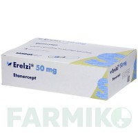 ЭРЕЛЗИ (ERELZI) 50 мг раствор 4 шт - Этанерцепт ABACUS MEDICINE