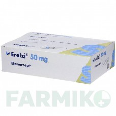 ЭРЕЛЗИ (ERELZI) 50 мг раствор 4 шт - Этанерцепт ABACUS MEDICINE