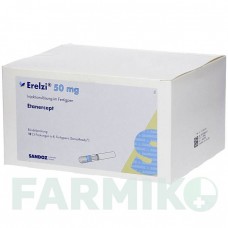 ЭРЕЛЗИ (ERELZI) 50 мг раствор 4 шт - Этанерцепт CC PHARMA