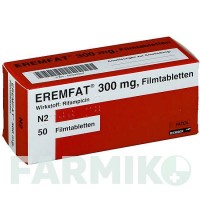 ЕРЕМФАТ (EREMFAT) 300 мг таблетки 50 шт - Рифампіцин ESTEVE PHARMACEUTICALS