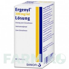ЭРГЕНИЛ (ERGENYL) 300 мг/мл раствор 60 мл - Вальпроевая кислота SANOFI