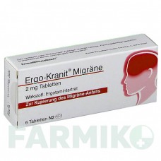 ЭРГО КРАНИТ (ERGO KRANIT) таблетки 6 шт - Эрготамин KREWEL MEUSELBACH