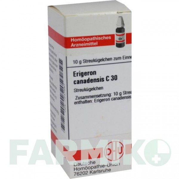 ЭРИГЕРОН КАНАДЕНСИС (ERIGERON CANADENSIS) C 30 глобули 10 г - Гомеопатия DHU