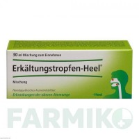 ЕРКЕЛЬТУНГСТРОПФЕН (ERKALTUNGSTROPFEN) краплі 30 мл - Гомеопатія BIOLOGISCHE HEILMITTEL HEEL