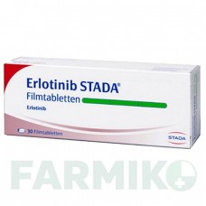 ЕРЛОТИНІБ (ERLOTINIB) 100 мг таблетки 30 шт - Ерлотиніб STADAPHARM