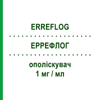 ЭРРЕФЛОГ (ERREFLOG) 1 мг/мл ополаскиватель 200 мл - Активные вещества ERREKAPPA